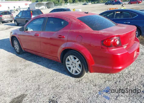 2014 Dodge Avenger Se z USA, uszkodzony, nr VIN 1C3CDZABXEN188398